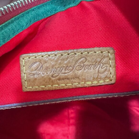 DOONEY & BOURKE Florentine British Tan Side Pocket Hobo - Picture 5 of 16